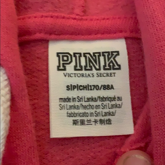 Victoria’s Secret PINK zip up hoodie - Picture 2 of 3